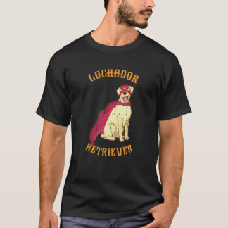 ルチャドール・レトリバー ラブラドール・レトリバー Tシャツ