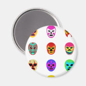 ルチャライベマスクメキシコレスリング マグネット (正面/裏面)