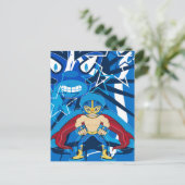 ルチャリバーLuchadorレスラー ポストカード (スタンド正面)