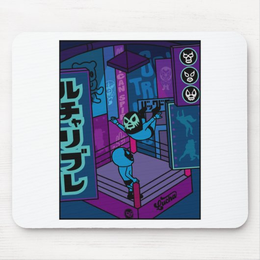 ルチャリブレ#5 マウスパッド (正面)