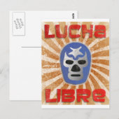 ルチャリベメキシコレスリング ポストカード (正面/裏面)