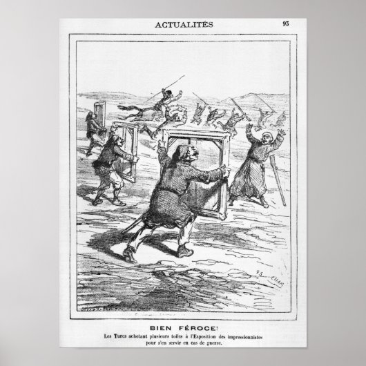 『ルチャルヴァリ』の戯画 ポスター (正面)