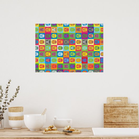 ルチャ・リブレ ポスター (キッチン)