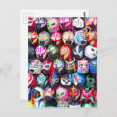 ルチャ・リブレ ポストカード (正面/裏面)