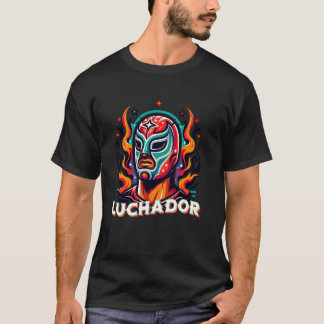 ルチャ・リブレ メキシカン・レスリング シンコ・デ・マヨ フィエスタ Tシャツ