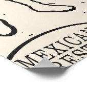 ルチャ・リブレ：メキシコのレスラー柄 ポスター (角)