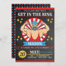 ルチャ・リブレ・メキシコ誕生日パーティー