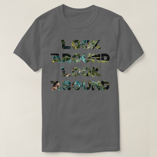 ルッのまわりにクのまわりに Tシャツ (デザイン正面)