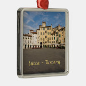 ルッカのアンフィテアトロ広場 – トスカーナ,イタリア メタルオーナメント (右)