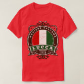 ルッカイタリアレトロスタイルデザイン Tシャツ (デザイン正面)