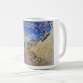 ルッカイタリアンのブドウ園の歩道 コーヒーマグカップ (正面右)