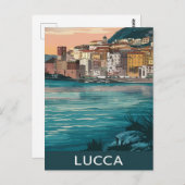 ルッカ・イタリア ポストカード (正面/裏面)