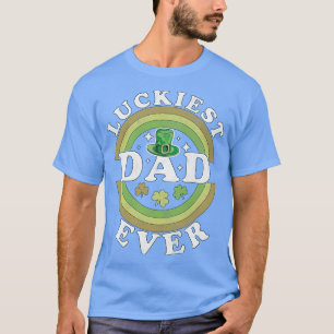 ルッキエストパパエバーマッチングSt pattys dayレトロヴィン Tシャツ