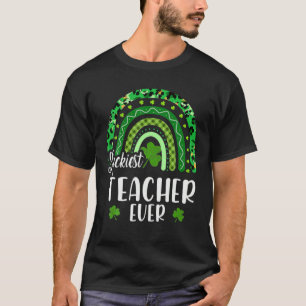 ルッキエスト先生エバーレインボー先生セントパトリック Tシャツ