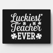 ルッキエスト先生教えエバーズセントパトリックの日 フォトプラーク (正面)