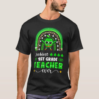 ルッキエスト1年生先生デイエバーセントパトリックD Tシャツ