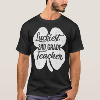 ルッキエスト2年生先生おもしろいセントパトリックの日 Tシャツ