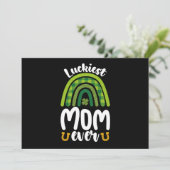 ルッキーストマママエバーファミリーセントパトリックの日 招待状 (スタンド正面)