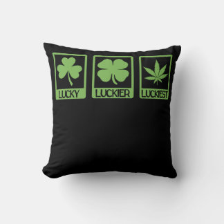 ルッキーールルッキエストST PATRICKS DAYウィードカナビス クッション