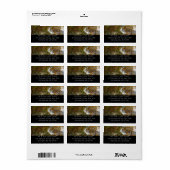 ルックアップ紅葉II秋自然 ラベル (フルシート)