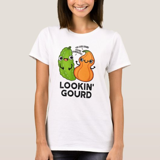 ルックイングルドおもしろいベジプン Tシャツ (正面)