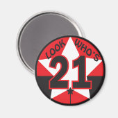 ルックウォーズ21誕生日 マグネット (正面/裏面)