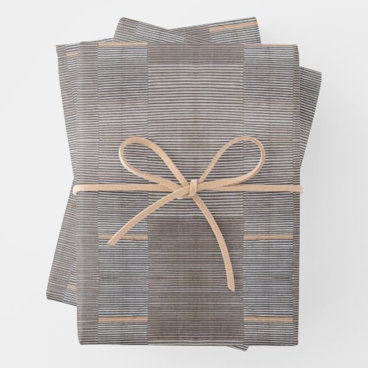 ルックオーガニックデザインギフトラップセット3HAMbyWG ラッピングペーパーシート (インサイチュ)