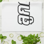 ルッククレウン☆ハーフタイ半ファラン☆ キッチンタオル (折り畳み)