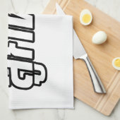 ルッククレウン☆ハーフタイ半ファラン☆ キッチンタオル (四つ折り)