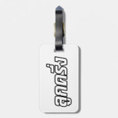 ルッククレウン☆ハーフタイ半ファラン☆ ラゲッジタグ (裏面縦)