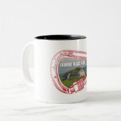 ルックグラスロック登山カラビナー ツートーンマグカップ (正面左)