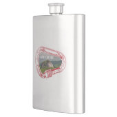 ルックグラスロック登山カラビナー フラスク (左)