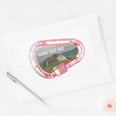ルックグラスロック登山カラビナー 長方形シール (封筒)