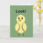 ルックシック誕生日カード カード (黄色い花)