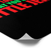 ルックディットヤリトルジェークおもしろいX-mas休日 ポスター (角)