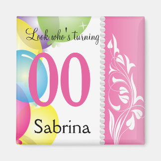 ルック・ウォー・アズ・00 | 00番目の誕生日磁石 マグネット