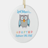 ルック・ウーズ採用フクロウカスタム セラミックオーナメント (右)