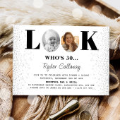ルックWho's誕生日フォト招待状 招待状