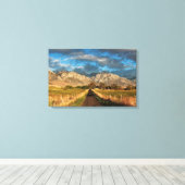 ルッケンキャニオンロード キャンバスプリント (インサイチュ (ウッドフロア))