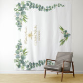 ルッシュウォーターカラーインテリアユーカリ聖体拝領プロップ タペストリー (インサイチュ)