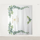 ルッシュウォーターカラーインテリアユーカリ聖体拝領プロップ タペストリー (正面)