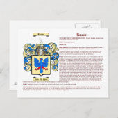 ルッソ（意味） ポストカード (正面/裏面)