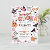 ルットゲッ不気味トハローウィンパーティ招待状 招待状 (スタンド正面)