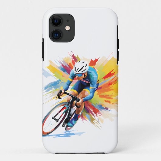 ルツアーサイクインスパイアリストのタフiPhoneケース Case-Mate iPhoneケース (裏面)