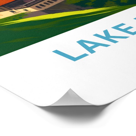 ルツェルヌスイス旅行印刷 ポスター (角)