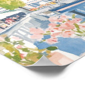 ルツェルネスイス水絵を描色の旅行 ポスター (角)