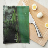 ルツェルンのライオン記念碑 キッチンタオル (四つ折り)