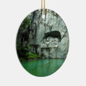 ルツェルンのライオン記念碑 セラミックオーナメント (右)