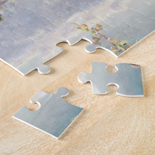 ルツェルンの間隔の山Pilatusの湖 ジグソーパズル (側面)