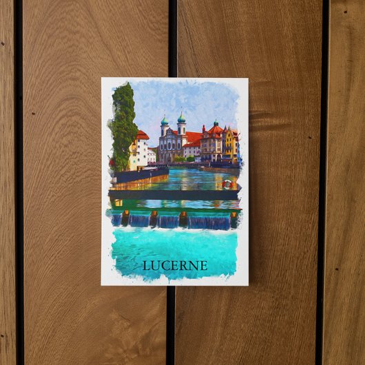 ルツェルンスイススイスヨーロッパ ポストカード